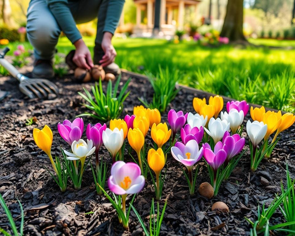 tips voor krokussen planten