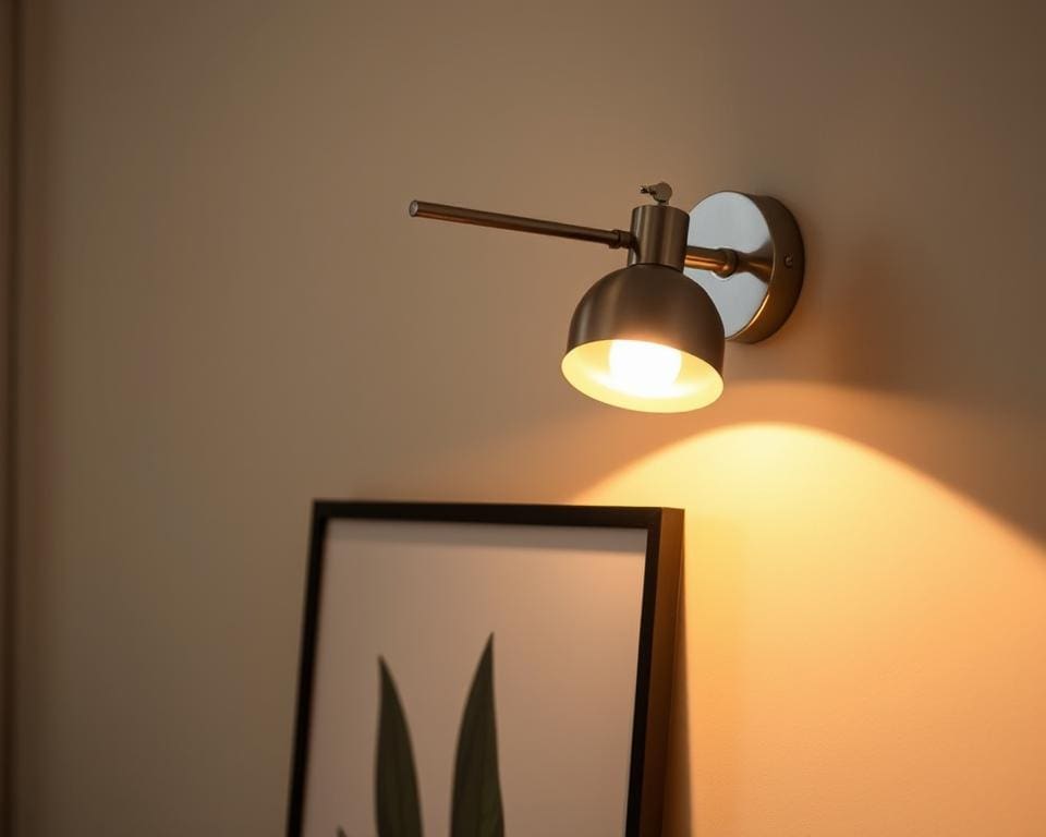 verstelbare wandlamp