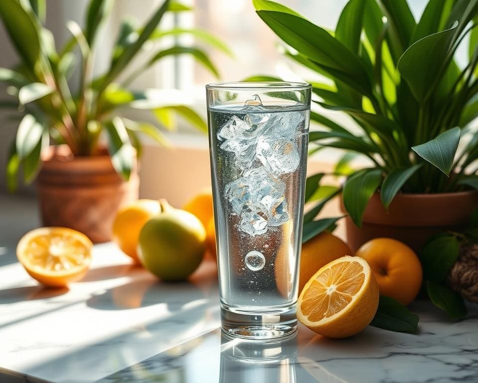 voldoende water voor gezondheid van de huid