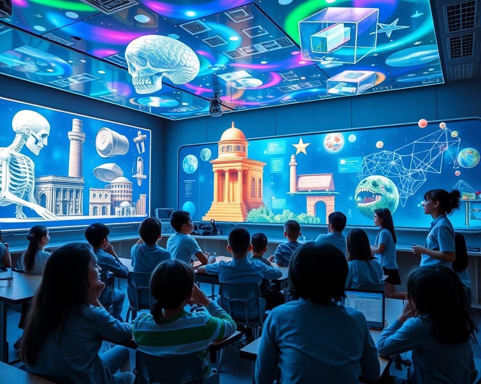 voordelen van holografische displays in onderwijs