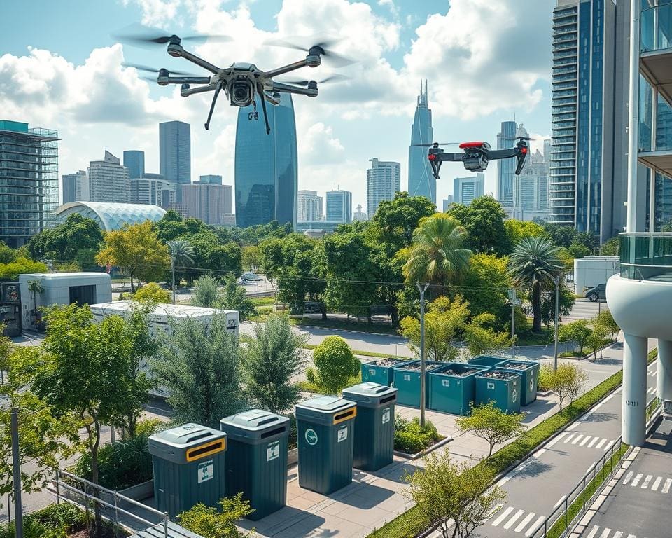 voordelen van robotica in afvalbeheer