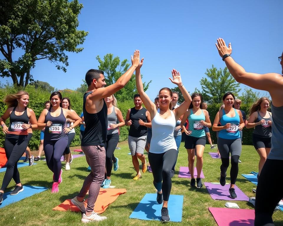 voordelen van sociale steun bij fitness