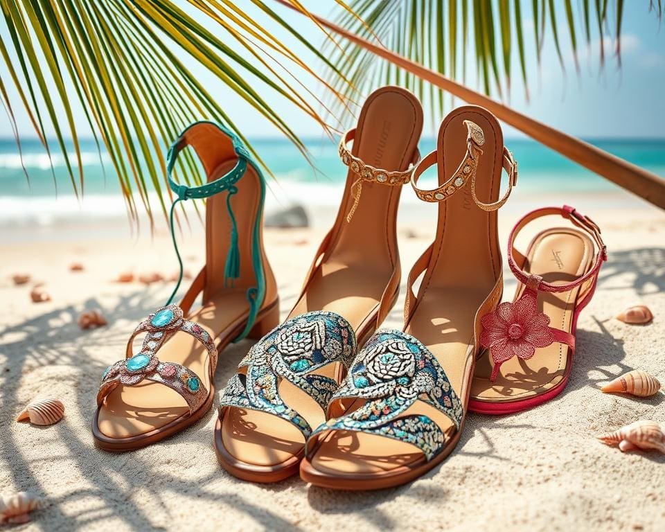 zomerse sandalen trends