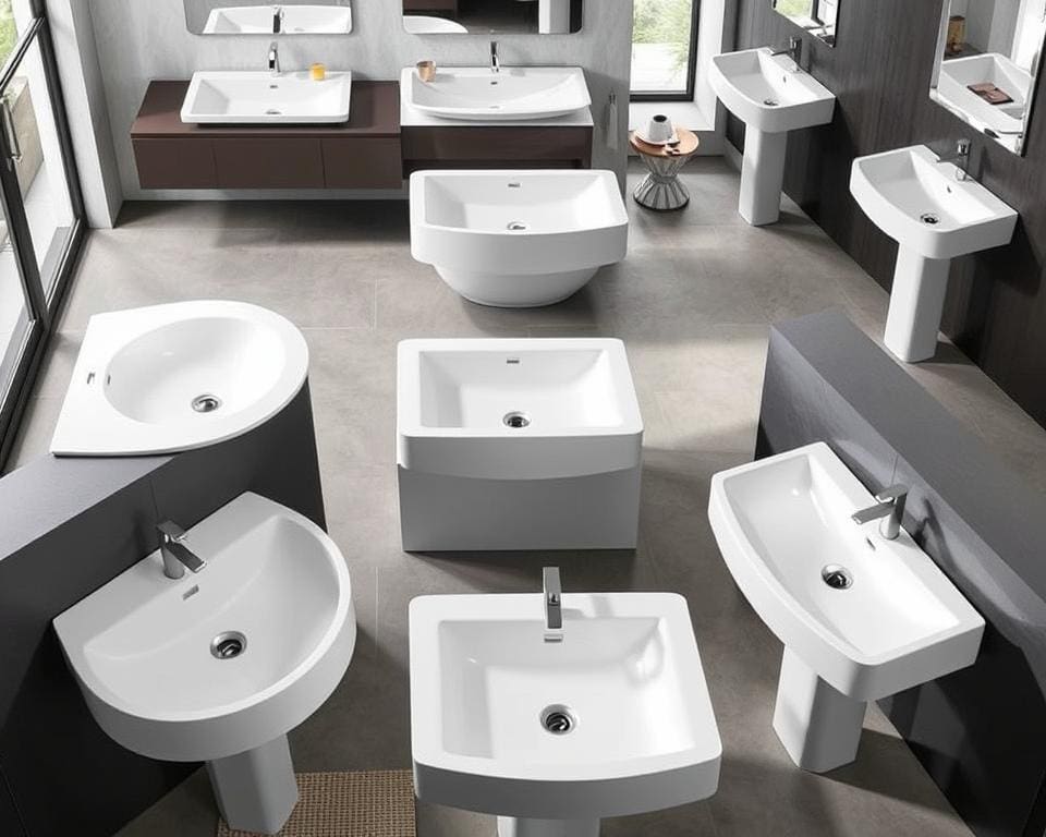 Duravit wastafels in verschillende stijlen