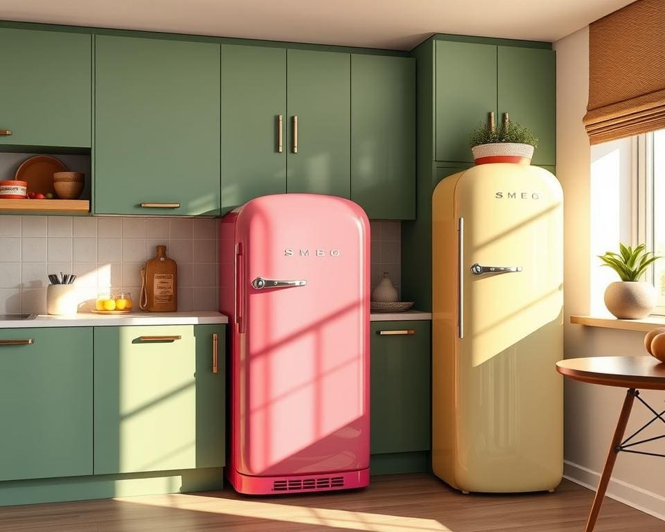 Smeg-koelkasten: retro en modern in één