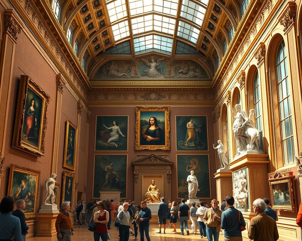 iconische kunstwerken in het Louvre