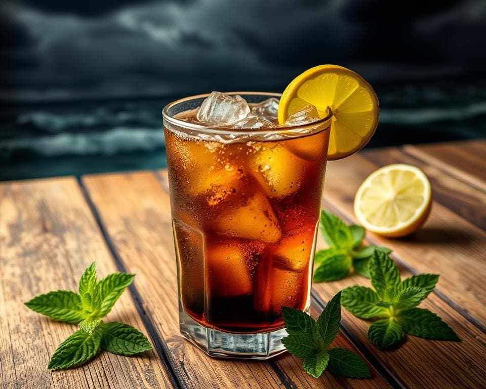 ingrediënten Dark & Stormy