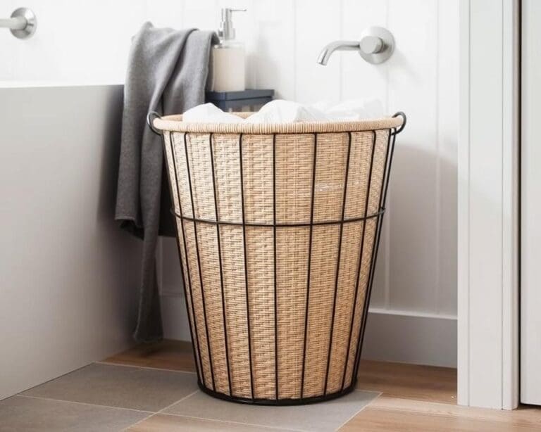 Hoe kies je een stijlvolle wasmand voor de badkamer?