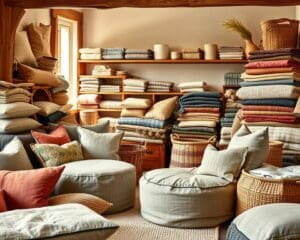 Canvas stoffen voor robuuste woonaccessoires
