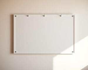 Kun je posterborden huren met schilderijhaken?