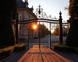 Waar vind ik een mooie draaipoort in Waregem?