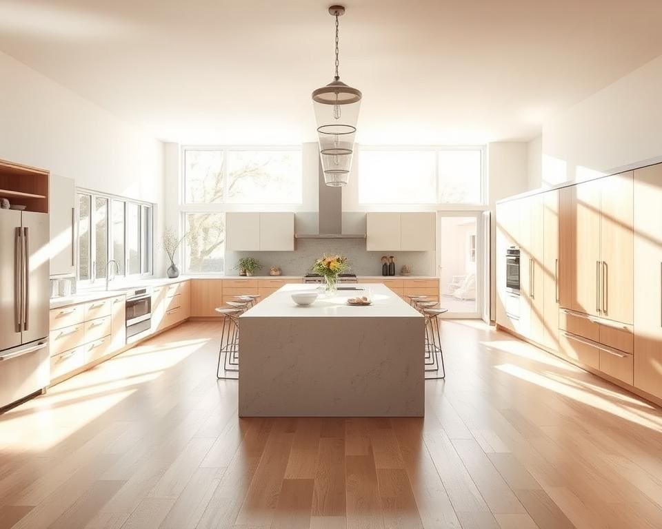 Hoe maak je een open keuken akoestisch comfortabel?