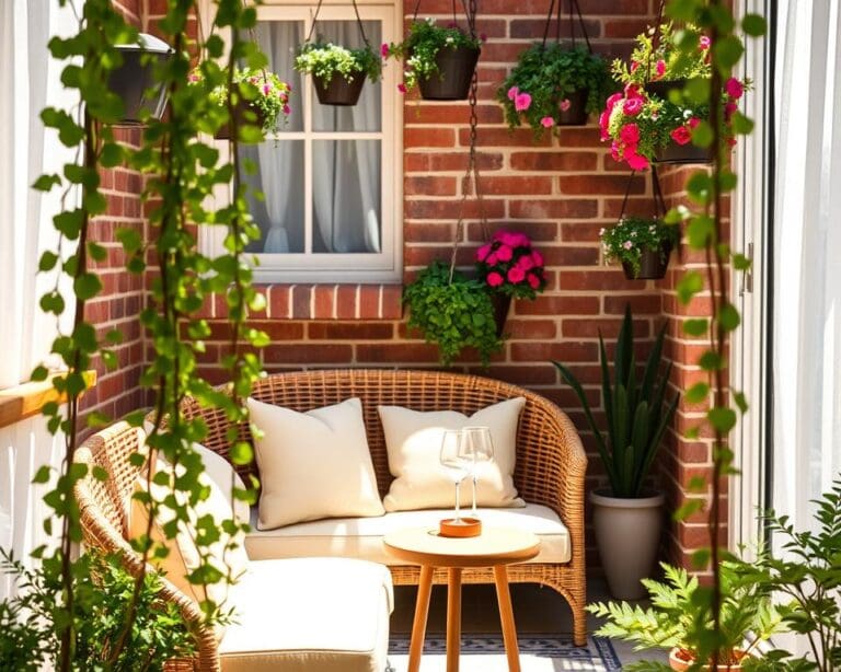 Hoe richt je een klein balkon gezellig en stijlvol in?