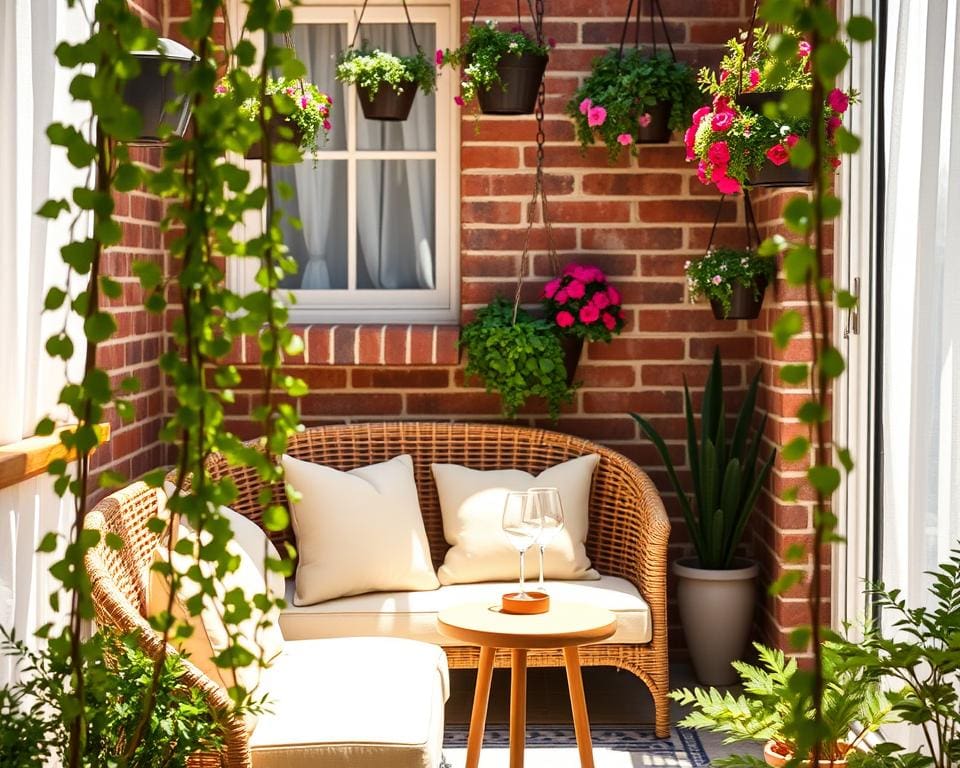 Hoe richt je een klein balkon gezellig en stijlvol in?