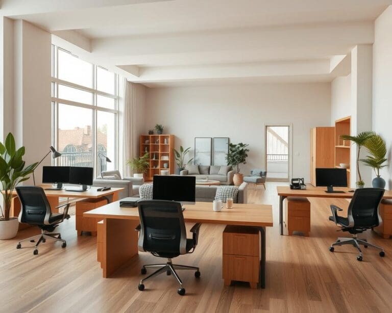 Hoe richt je een woning in met meerdere werkplekken?