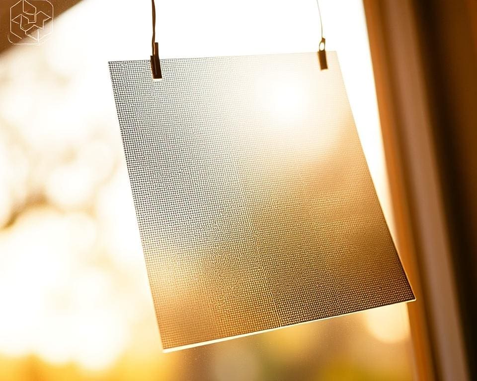 Houdt UV-werende folie ook warmte tegen?