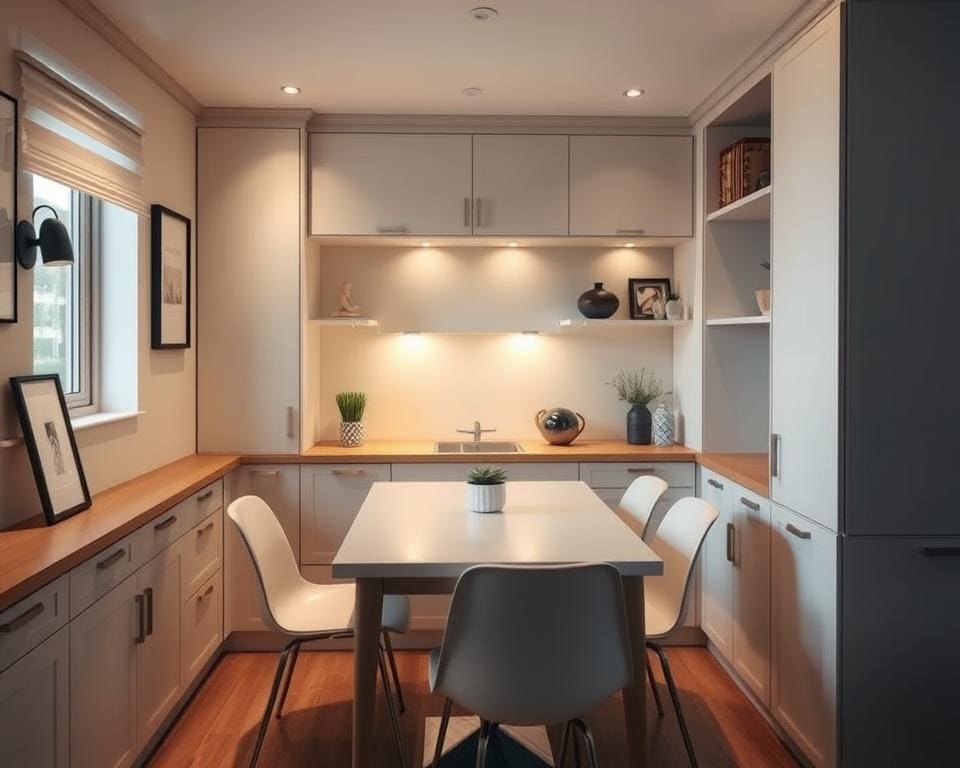 Slimme indeling eetkamer