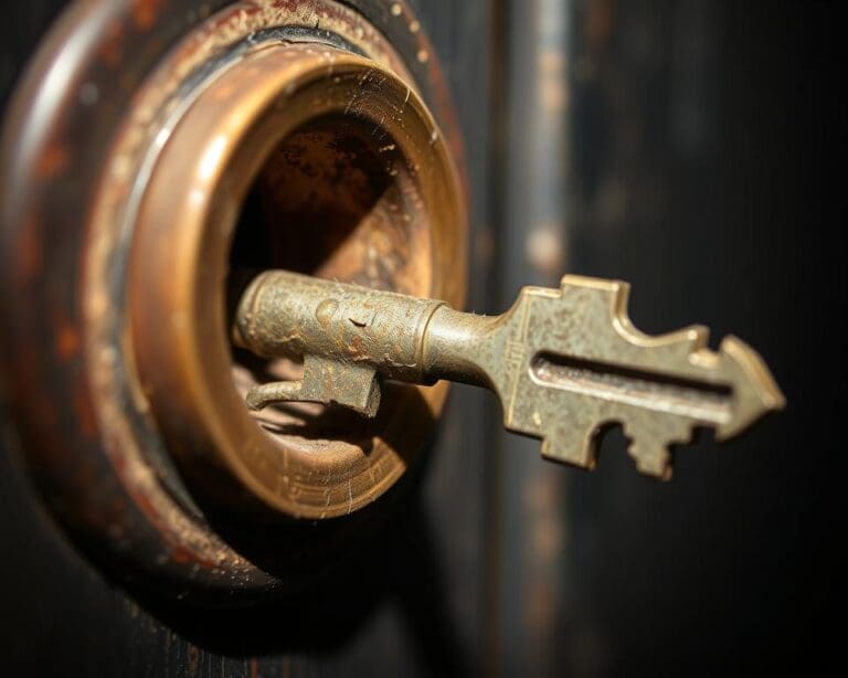 Wat als mijn sleutel afbreekt in het slot?