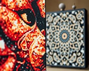 Wat is het verschil tussen gewone en foto diamond painting?
