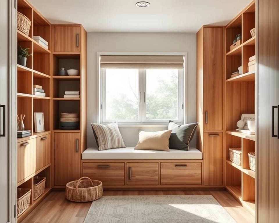 Wat zijn stijlvolle opbergideeën voor kleine huizen?