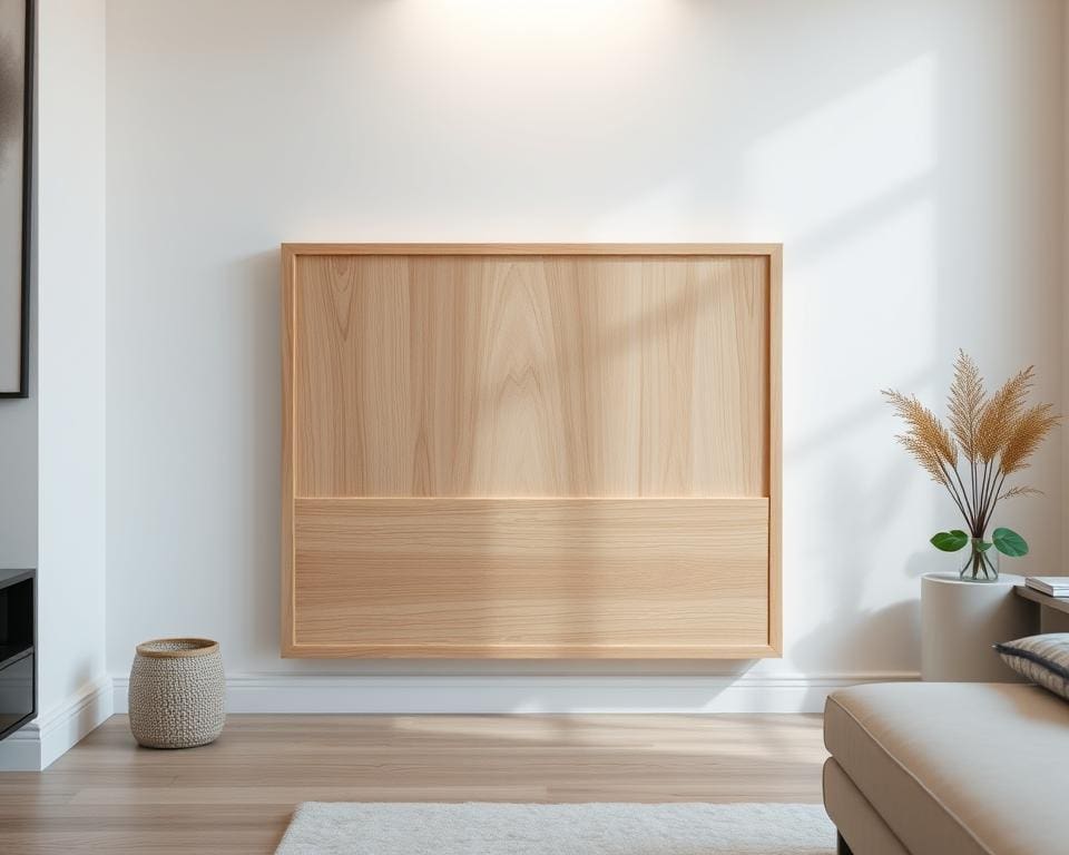 houten radiator ombouw