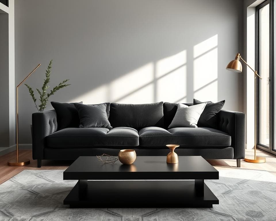 stijlvolle combinaties voor een monochroom interieur