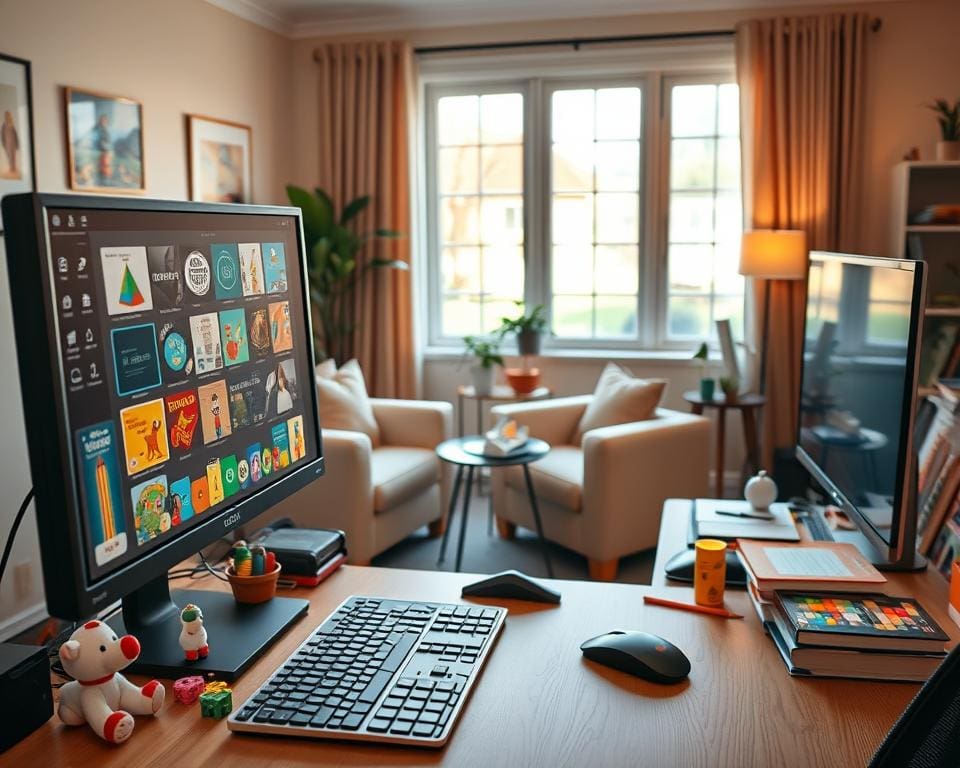 Familievriendelijke computer