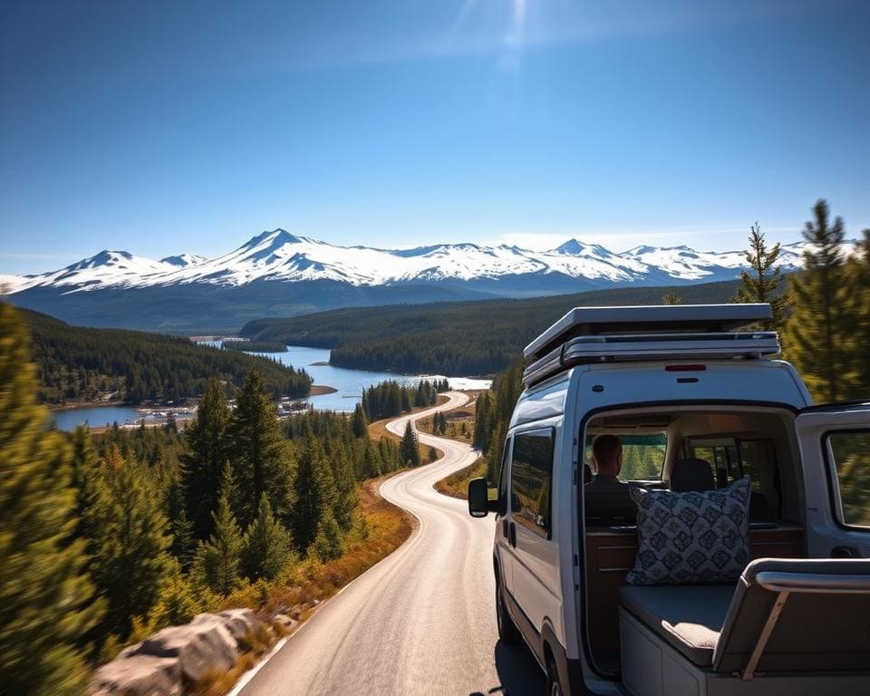 Op pad met de vouwwagen door Scandinavië
