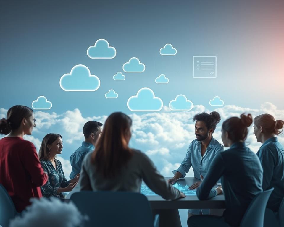 team samenwerking tools in de cloud
