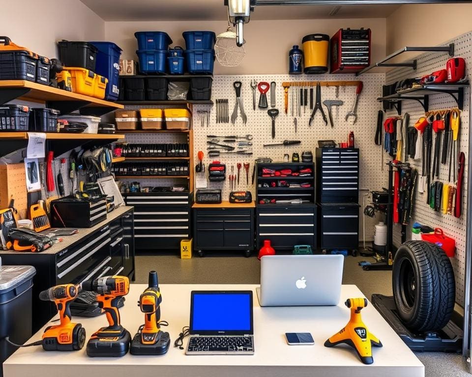 Garage opruim gadgets