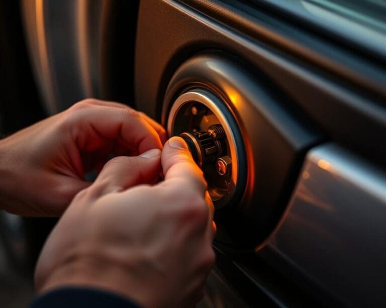 Hoe werkt het openen van een autoslot in Oostende?