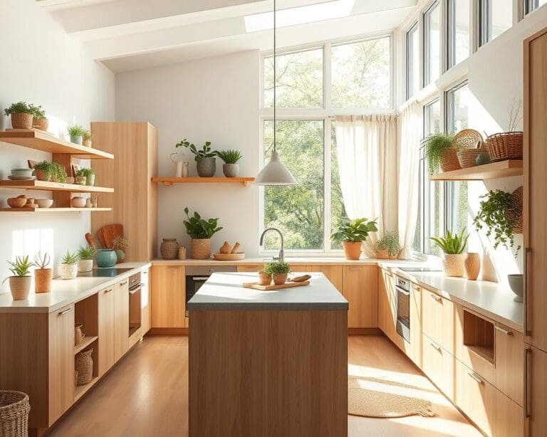 Moderne keukens met natuurlijke accenten