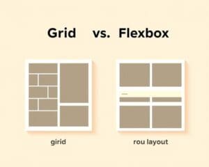 Wat is het verschil tussen grid en flexbox?