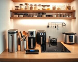 Wat zijn praktische snufjes voor de bijkeuken?