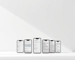 Wat zijn slimme indelingen voor mobiel menu?