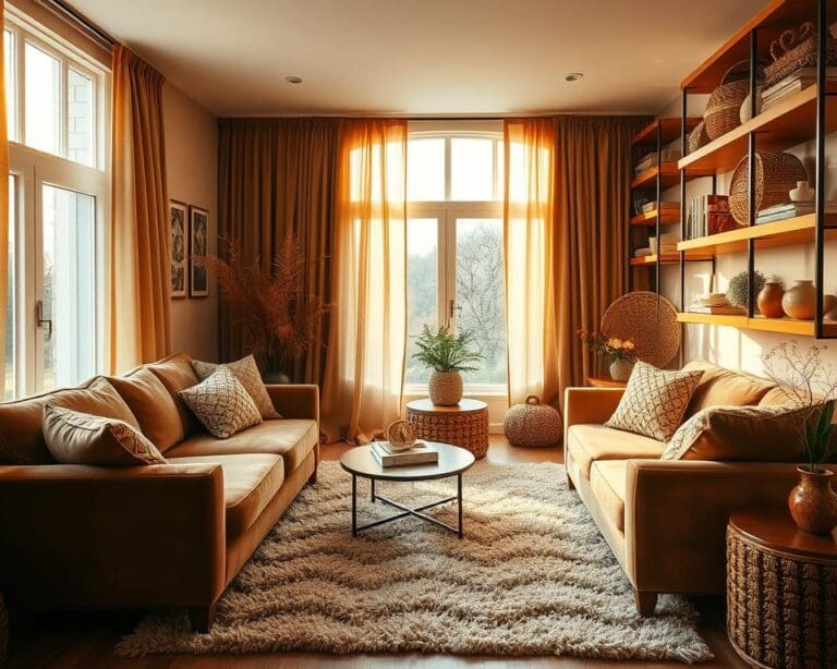 Zachte materialen voor een warm interieur
