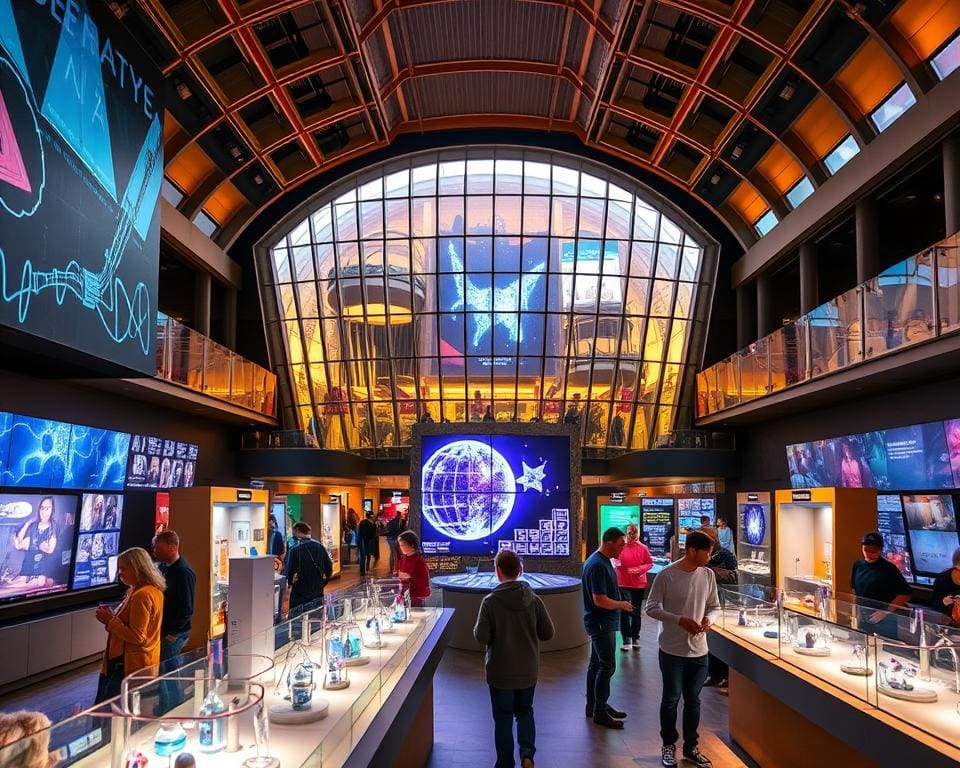 educatieve tentoonstellingen in het NEMO Museum