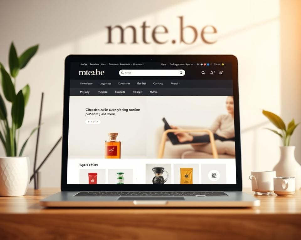 mtea.be webshop Exact online