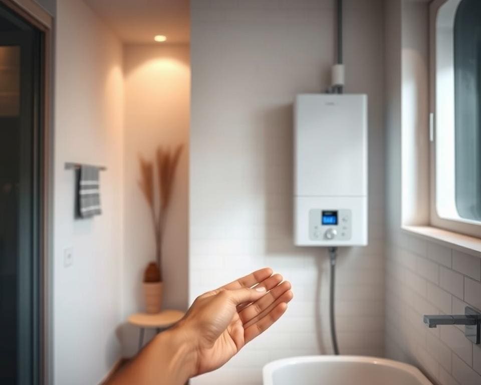 slimme oplossing voor warm waterverbruik
