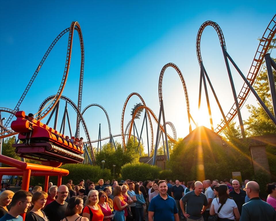 thrill rides Walibi Holland