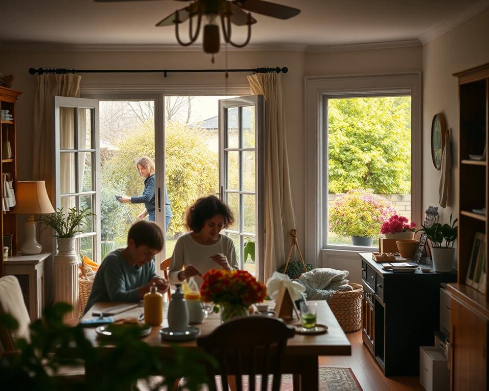 wintervoorbereidingen en voorjaarsschoonmaak