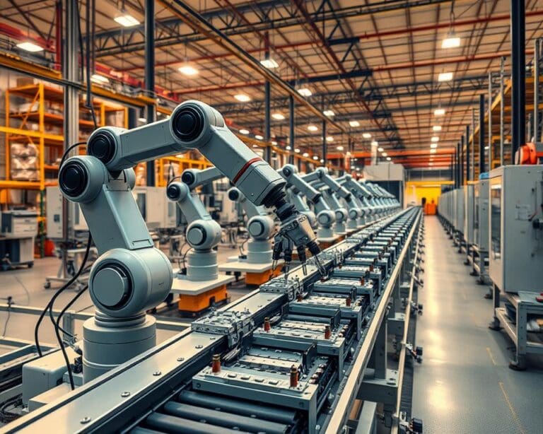 Robotarmen in moderne productieprocessen