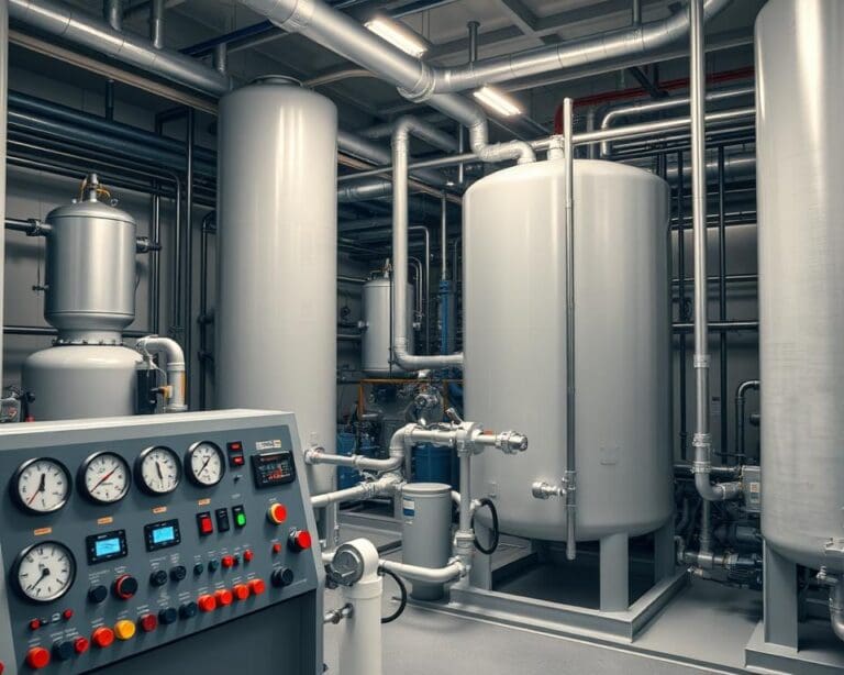 Waterbehandelingsinstallaties voor industriële processen