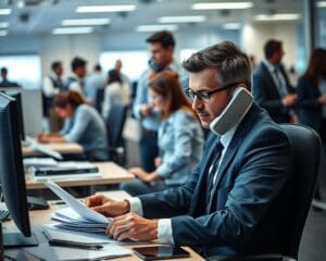 Werken bij een incassobureau