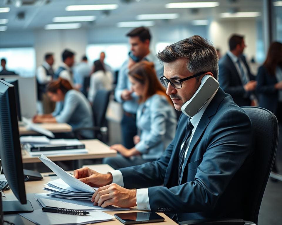 Werken bij een incassobureau