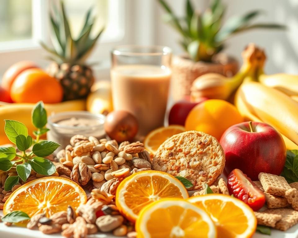 Gezonde snacks die energie geven