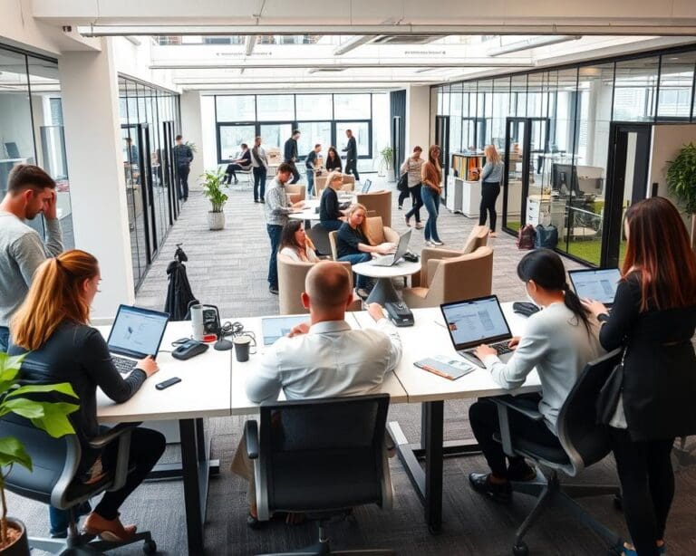 Het nieuwe werken op kantoor