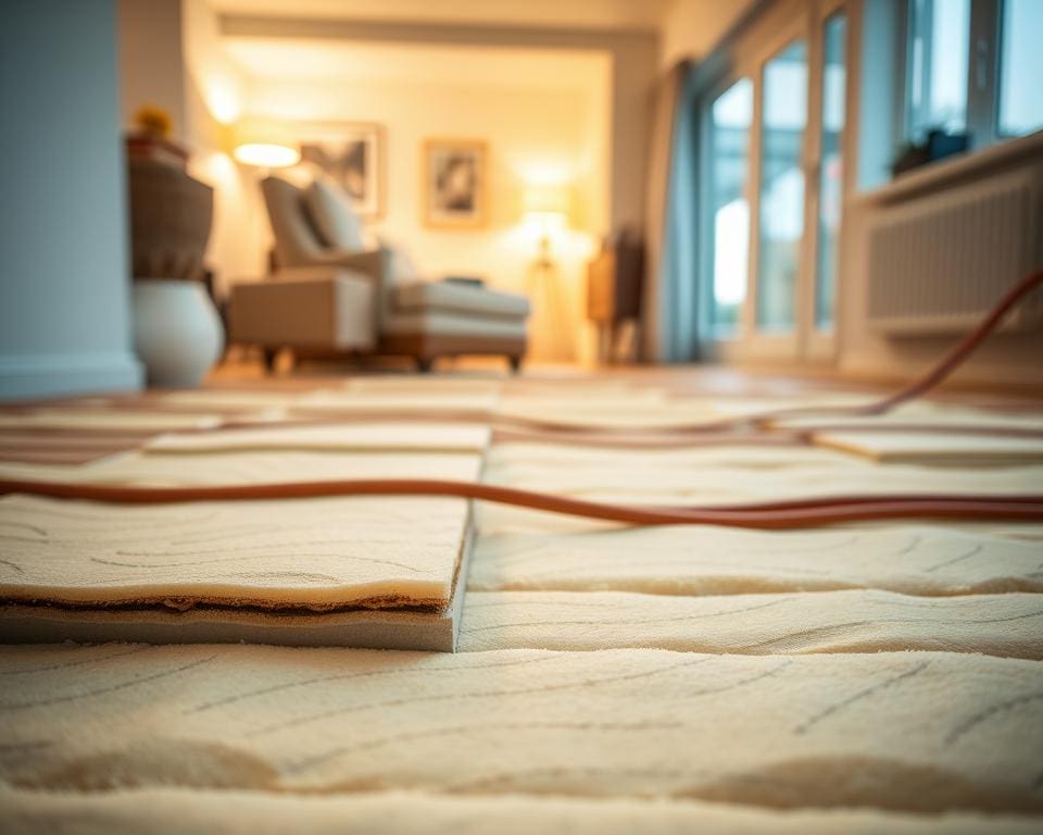 Hoe werkt vloerisolatie in combinatie met verwarming?