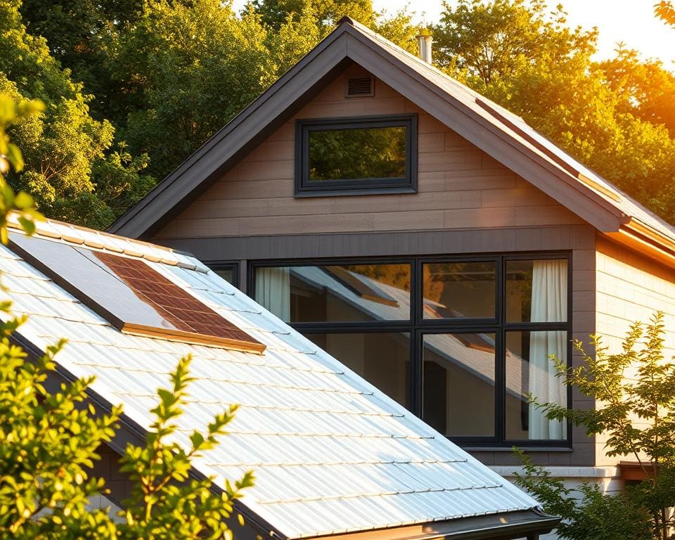 Verduurzaming woning met dakisolatie en HR glas