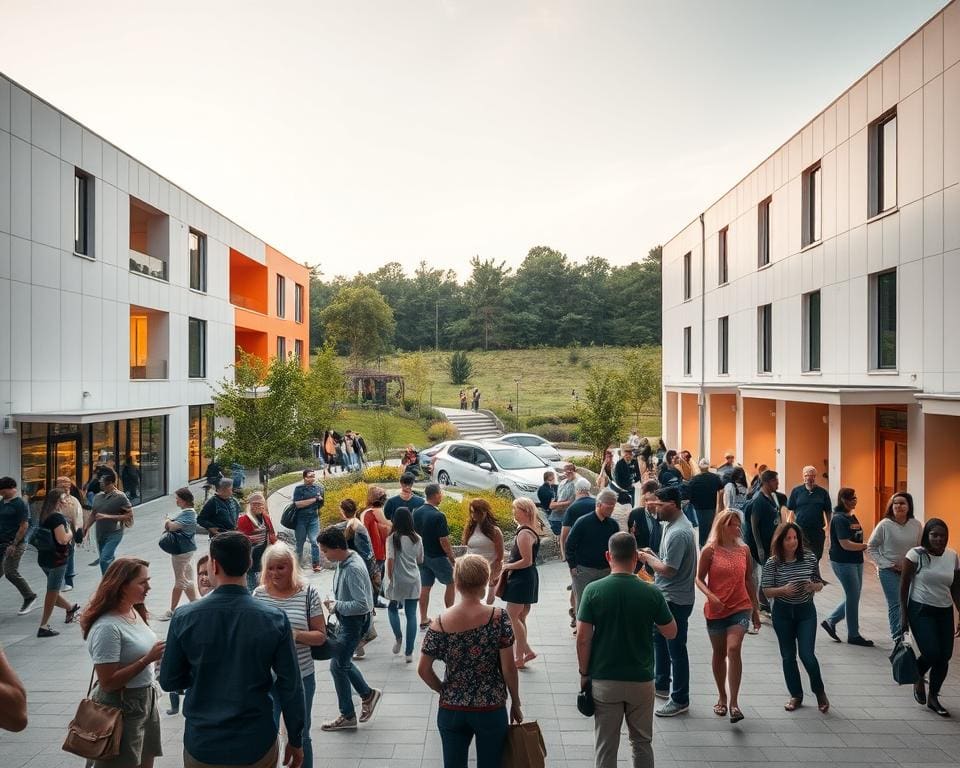 Hoe gebruik je architectuur om gemeenschap te stimuleren?